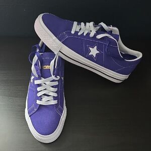 Converse One Star Pro Suede Unisex Shoe Blue Mens Size 7 Womens 8.5